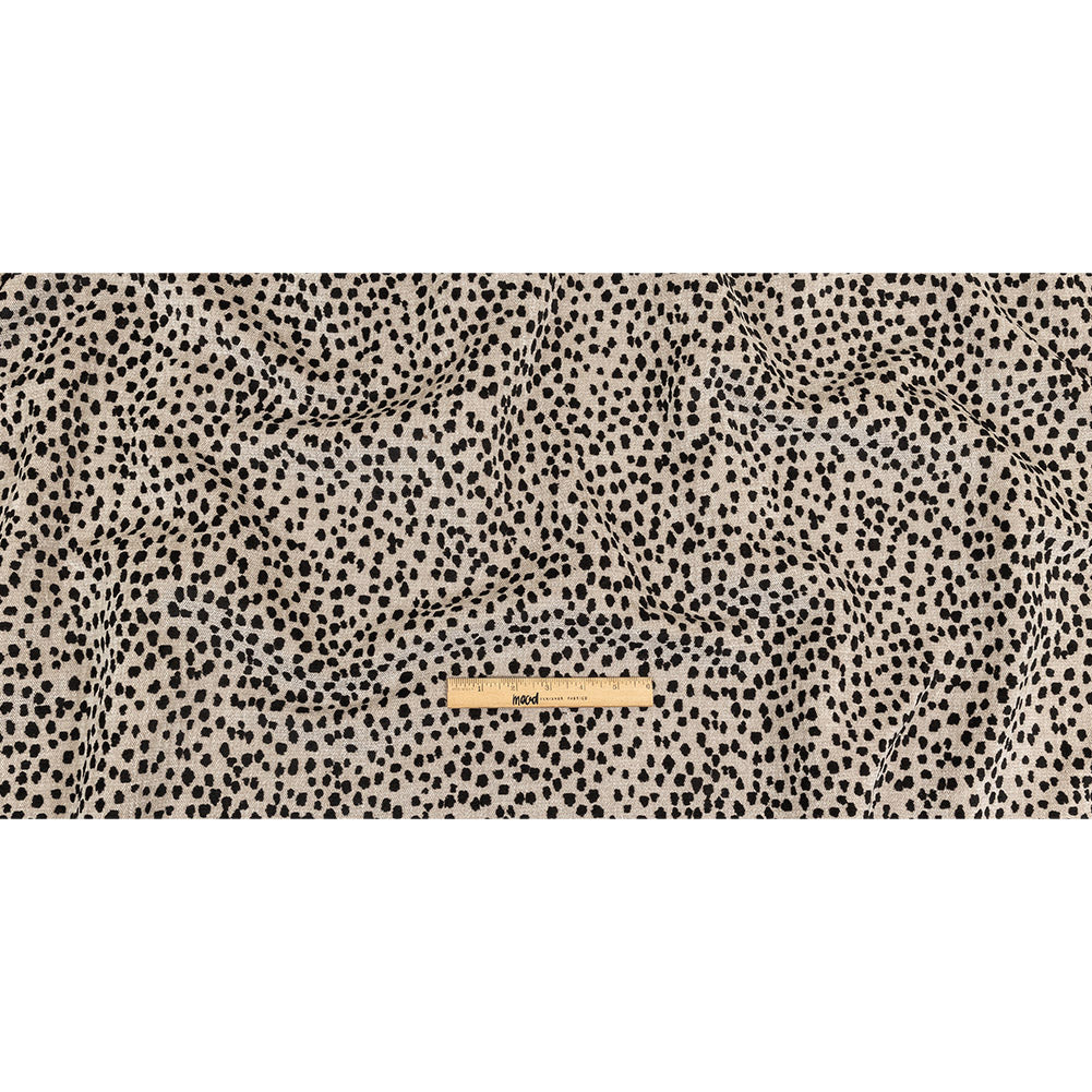 Tuxedo Raised Spots Acrylic Chenille Woven - Full