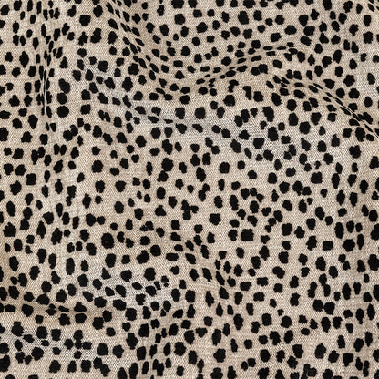 Tuxedo Raised Spots Acrylic Chenille Woven