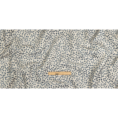 Azul Raised Spots Acrylic Chenille Woven Full