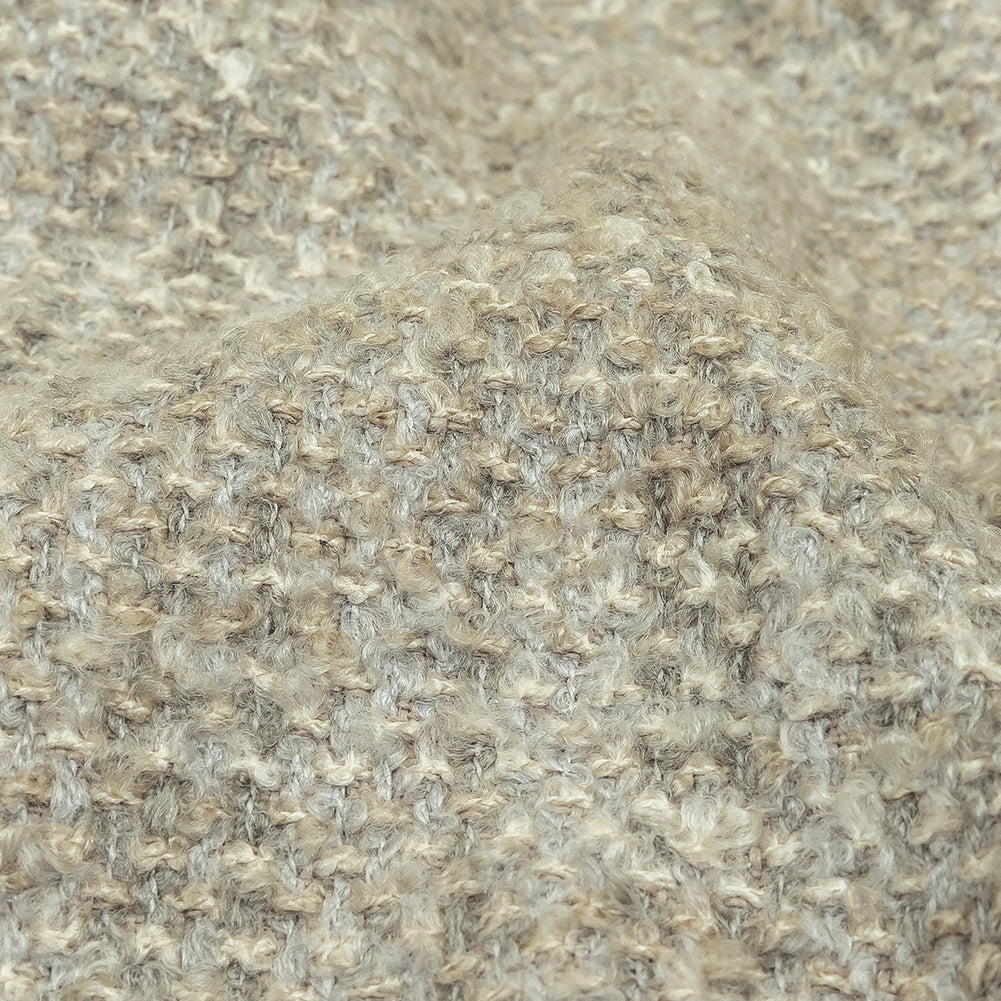 Mineral Tweedy Upholstery Boucle - Detail