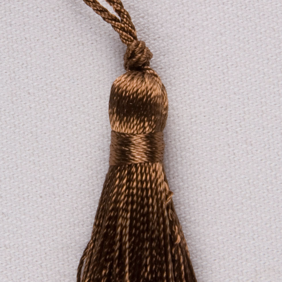 2" Cocoa Basic Tassel Detail