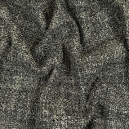 Graphite Tweedy Upholstery Boucle