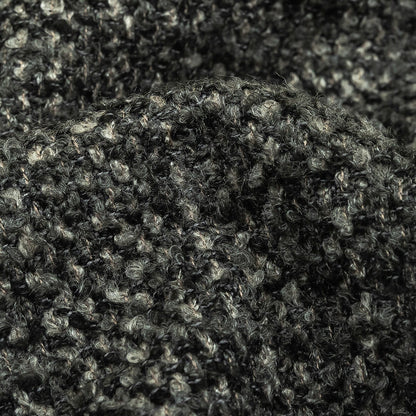 Onyx Tweedy Upholstery Boucle - Detail
