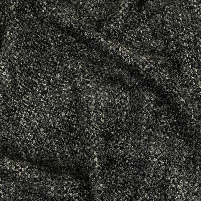 Onyx Tweedy Upholstery Boucle
