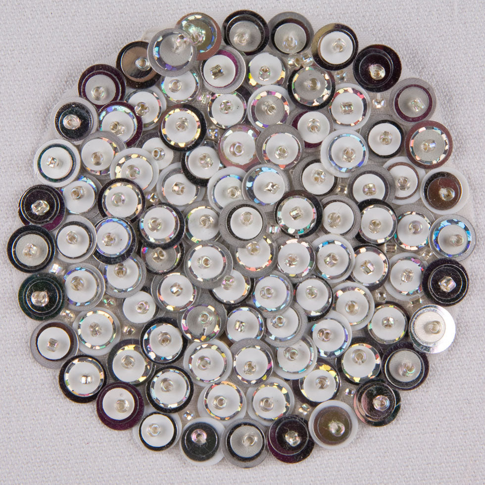 2.75 Black Sequin Applique