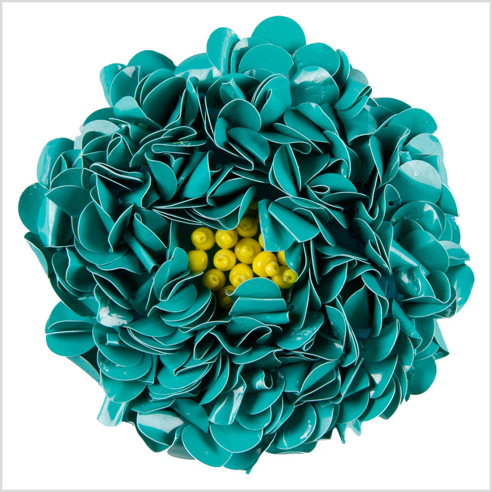 Aqua Sequin Applique
