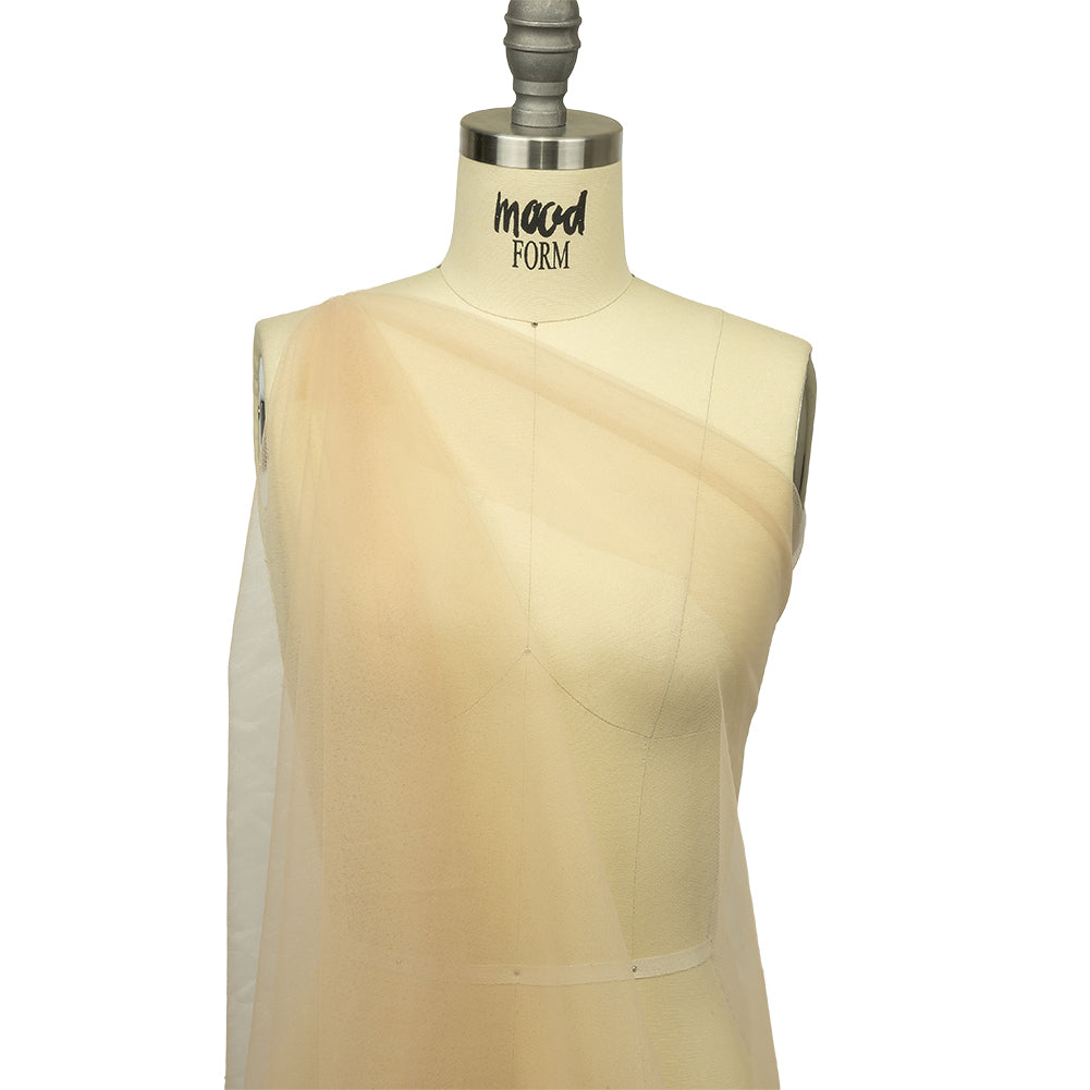 Soft Nylon Tulle - Toasted Almond - Leonardo Collection Detail