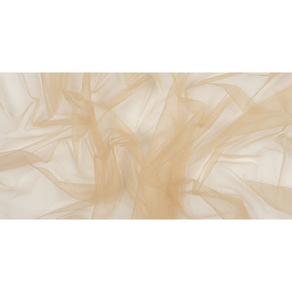 Soft Nylon Tulle - Toasted Almond - Leonardo Collection Drape