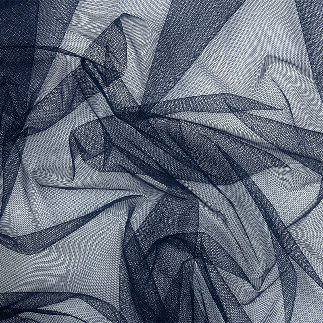 Navy Leonardo Soft Nylon Tulle