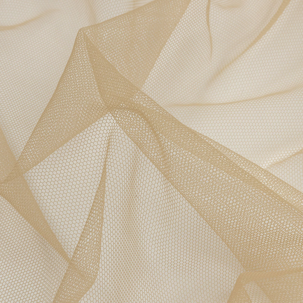 Soft Nylon Tulle - Warm Beige - Leonardo Collection Folded