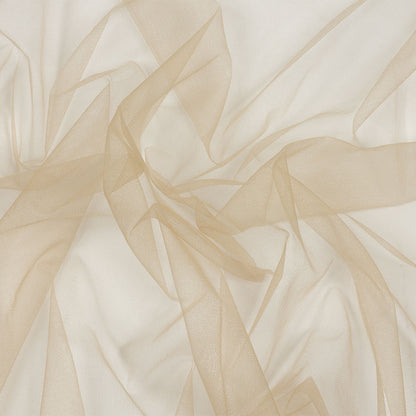 Beige Leonardo Soft Nylon Tulle