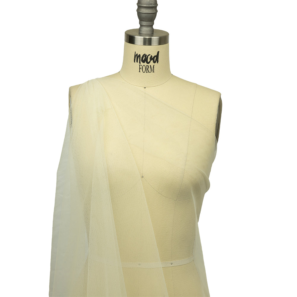 Soft Nylon Tulle - Transparent Yellow - Leonardo Collection Detail