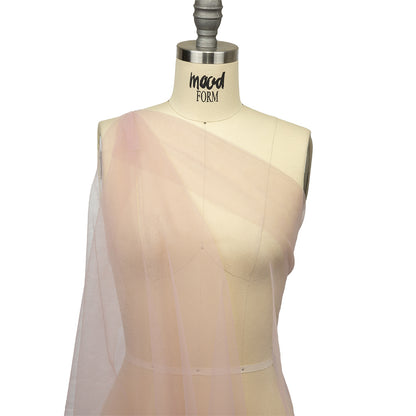 Light Mauve Leonardo Soft Nylon Tulle - Detail