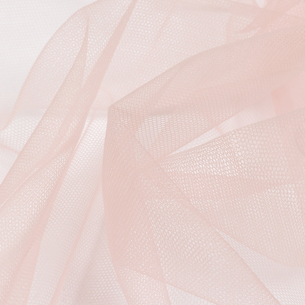 Chintz Pink Leonardo Soft Nylon Tulle - Folded