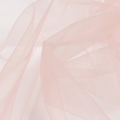 Chintz Pink Leonardo Soft Nylon Tulle - Folded