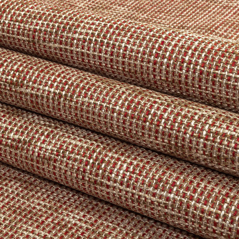 Red Sands Upholstery Tweed - Folded