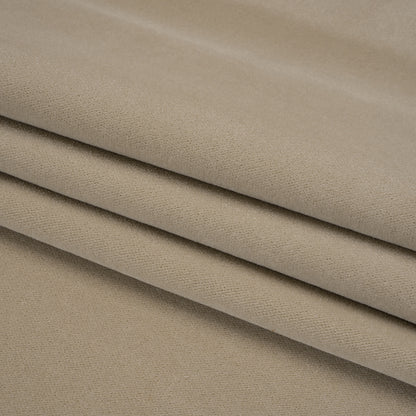 Polyester Upholstery Velvet by Crypton - Flax