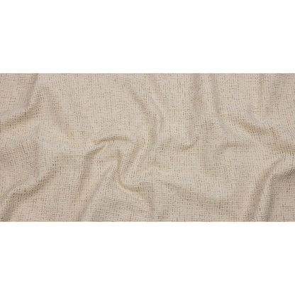 Crypton Creme Crosshatched Polyester Chenille Woven - Full