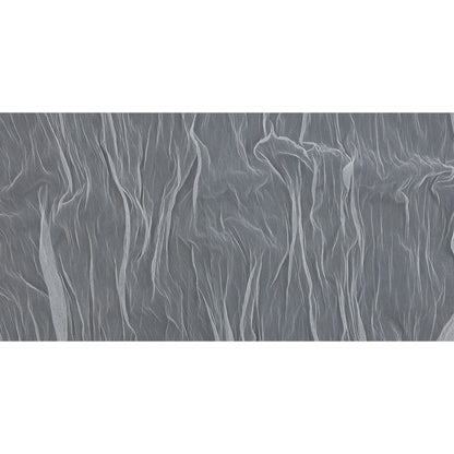 Poplar Ivory Crinkled Soft Polyester Tulle - Drape