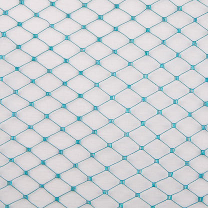 9 Turquoise Russian Veil Lace