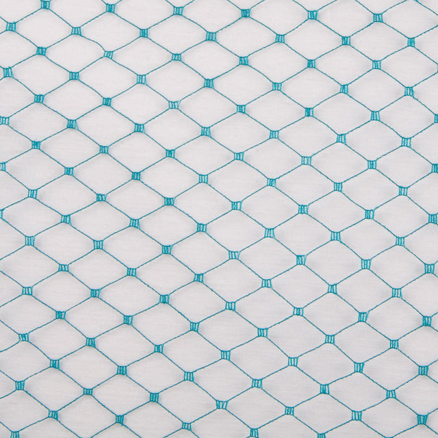 9 Turquoise Russian Veil Lace