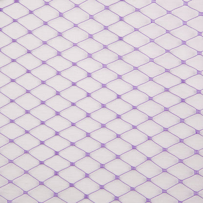 9" Purple Russian Veil Lace