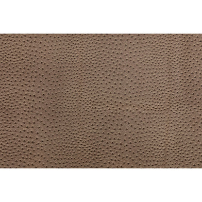 Kidepo Light Coffee Faux Ostrich Leather Vinyl - Folded