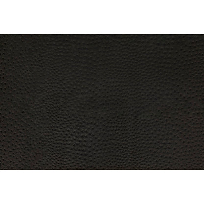 Kidepo Charcoal Faux Ostrich Leather Vinyl - Folded