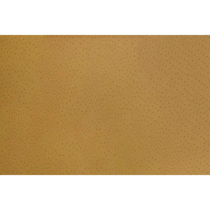 Kidepo Metallic Gold Faux Ostrich Leather Vinyl Folded