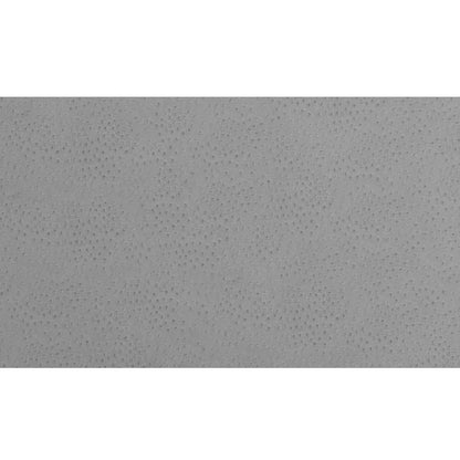 Kidepo Metallic Silver Faux Ostrich Leather Vinyl - Folded
