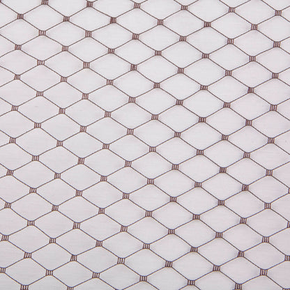 9 Brown Russian Veil Lace