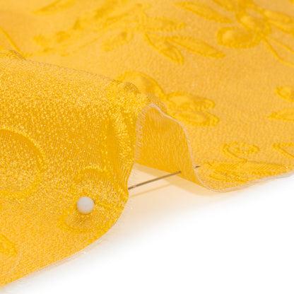 Luminous Sunshine Garden Party Lightweight Luxury Brocade - Folded