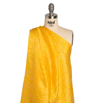 Luminous Sunshine Garden Party Lightweight Luxury Brocade - Detail