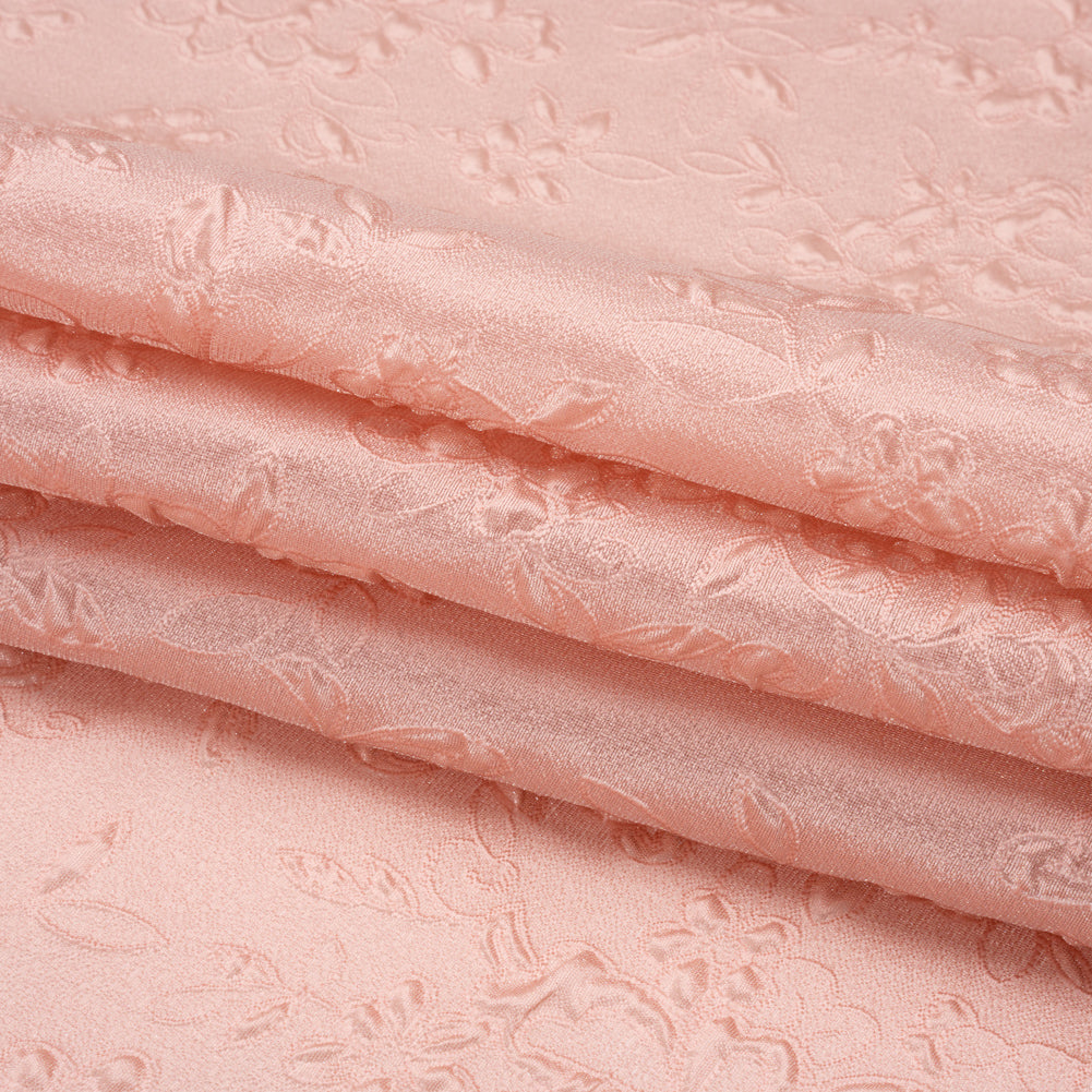 Luminous Dusty Rose Garden Party Lightweight Luxury Brocade - Full