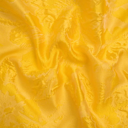 Luminous Sunshine Floral Lightweight Luxury Brocade
