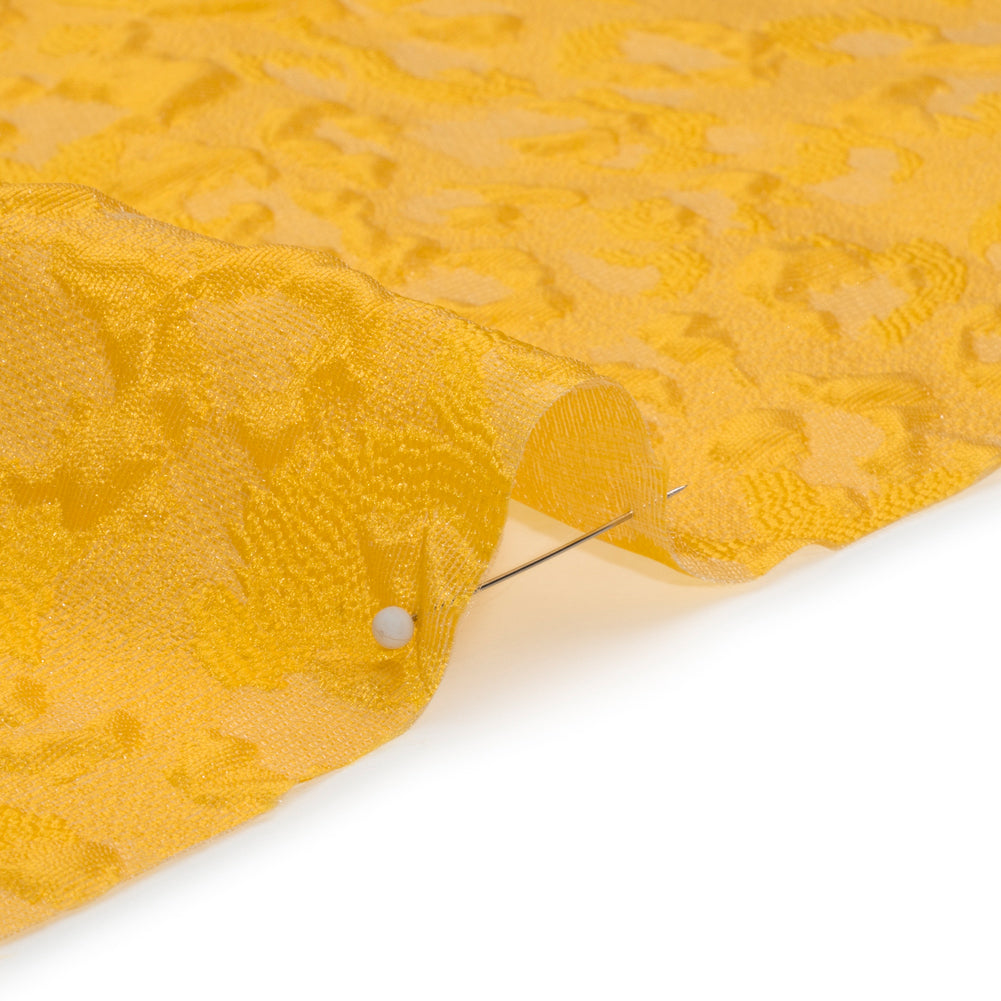Luminous Sunshine Wild Spots Lightweight Luxury Brocade - Folded