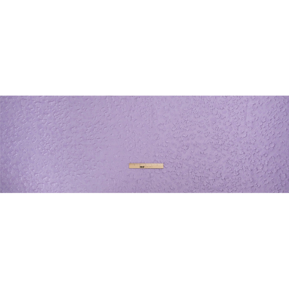 Luminous Lavender Wild Spots Lightweight Luxury Brocade - Drape