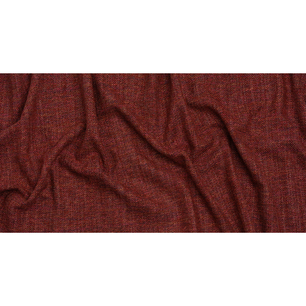 Acetate and Viscose Upholstery Tweed - Lipstick - Full
