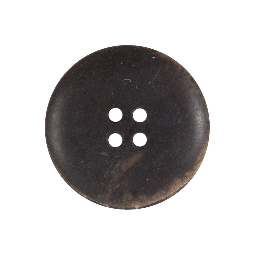 Brown Plastic Button - 40L/25mm - Detail
