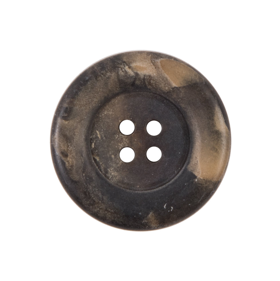 Brown Plastic Button - 40L/25mm