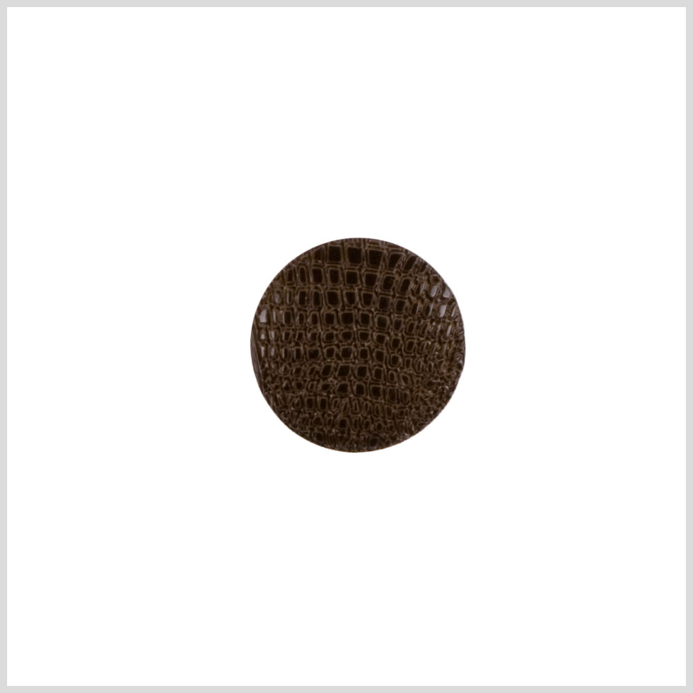 Brown Plastic Button - 40L/25mm