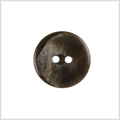 Brown Plastic Button - 28L/18mm