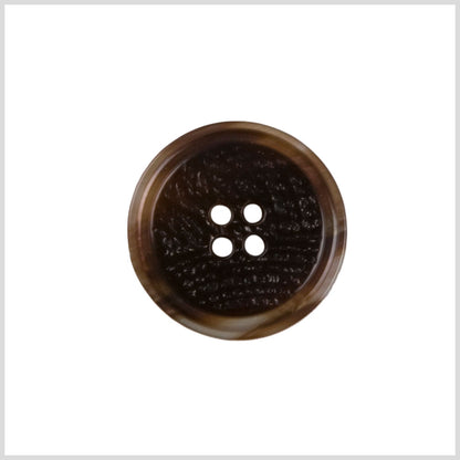 Brown Plastic Button - 36L/23mm