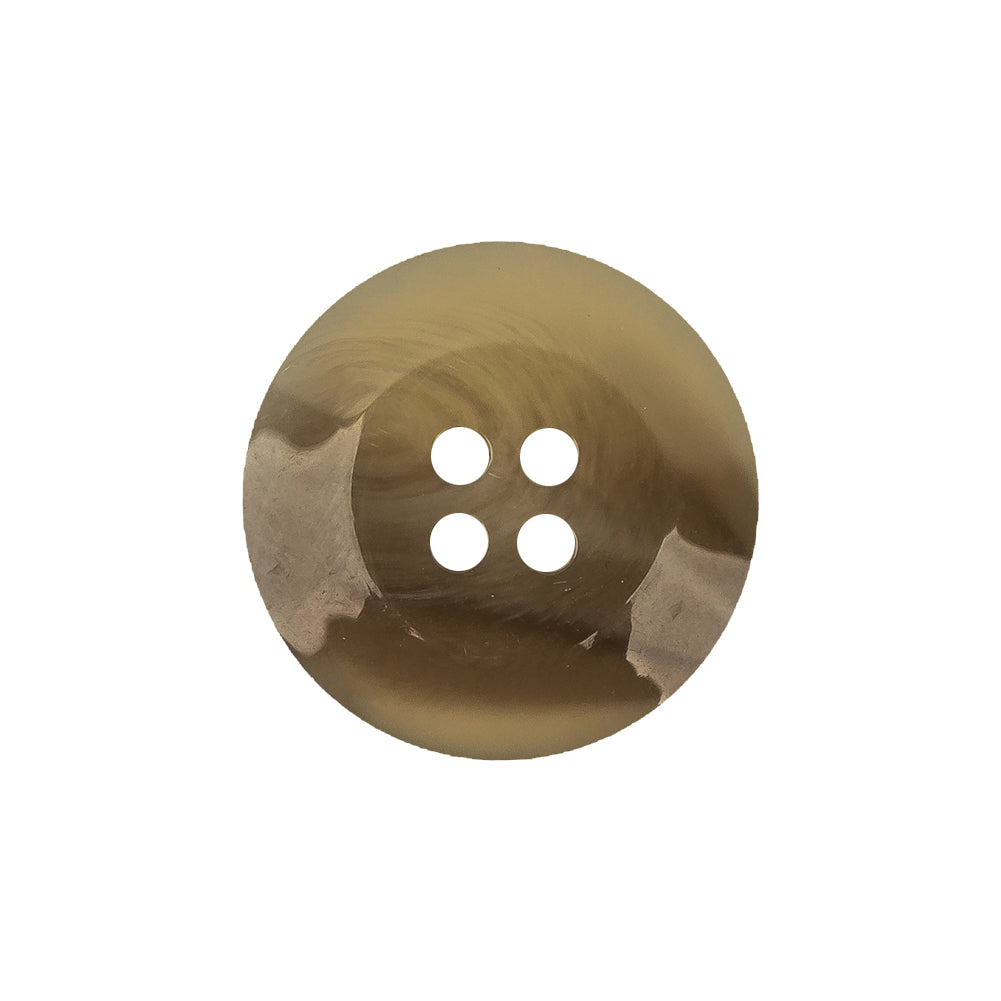 Beige Plastic Button - 33L/21mm - Detail