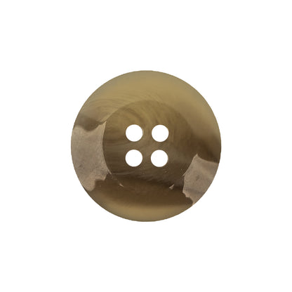 Beige Plastic Button - 33L/21mm - Detail