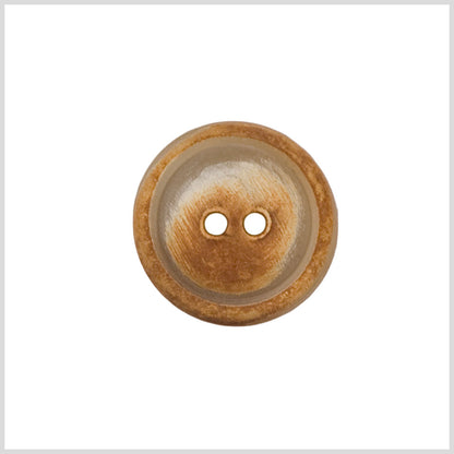 Brown Horn Button - 32L/20mm