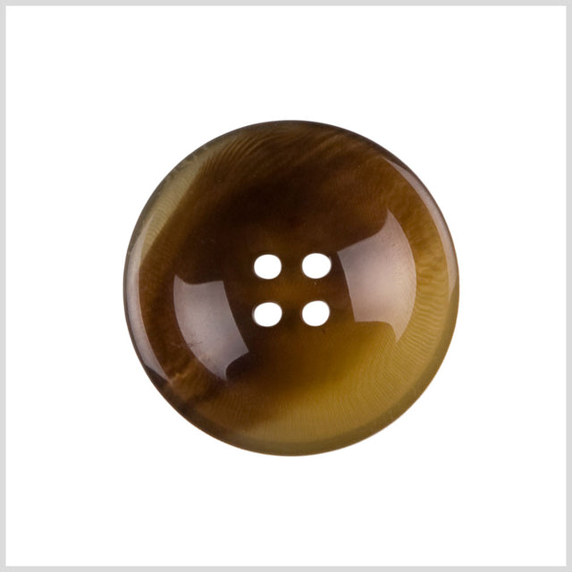 Tortoise Plastic Button - 28L/18mm