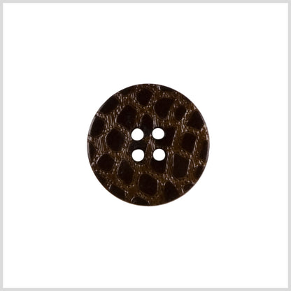 Brown Plastic Button - 32L/20mm