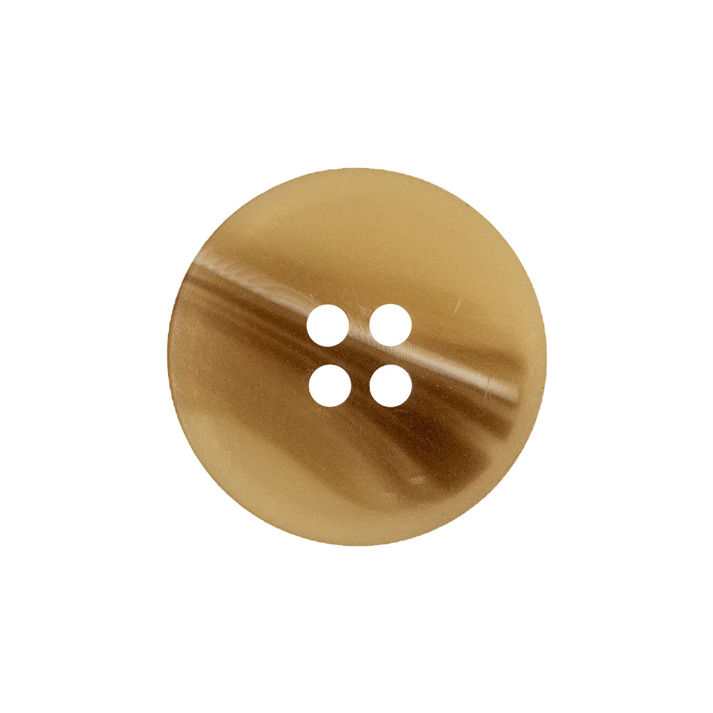 Fawn and Wheaton Abstract Landscape 4-Hole Plastic Button - 36L/23mm - Detail