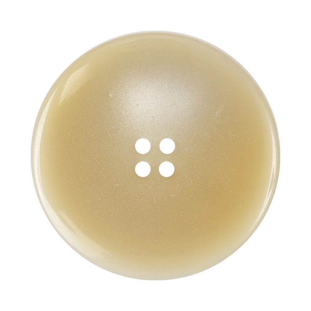 Cocoon Wide Rimmed 4-Hole Plastic Button - 54L/34mm - Detail